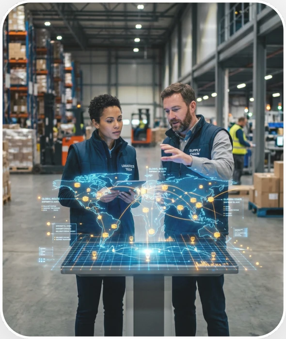 Logistics technology solutions showcase